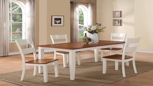 6606 ESPRESSO ROUND WOOD TOP 45" RND TABLE, METAL 6606E-5PC BASE & 4 CHAIRS $ 264.10 $ 459.