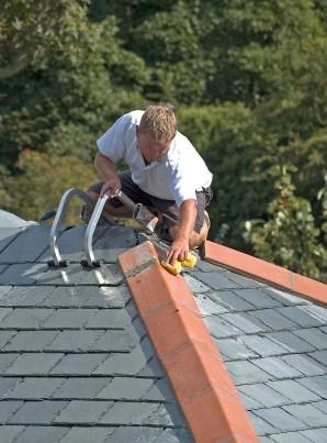 Roof Painting & Repair The main activity for businesses in this industry is the repair and restoration of existing roofing materials.