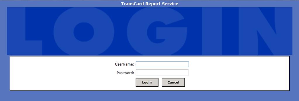Section 3: Accessing and Using the TransCard Report Service You can access your TransCard