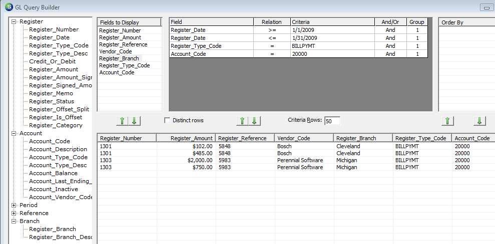 Using the GL Query Builder Create a GL Query to return the data, and then export the data to Excel for reporting.