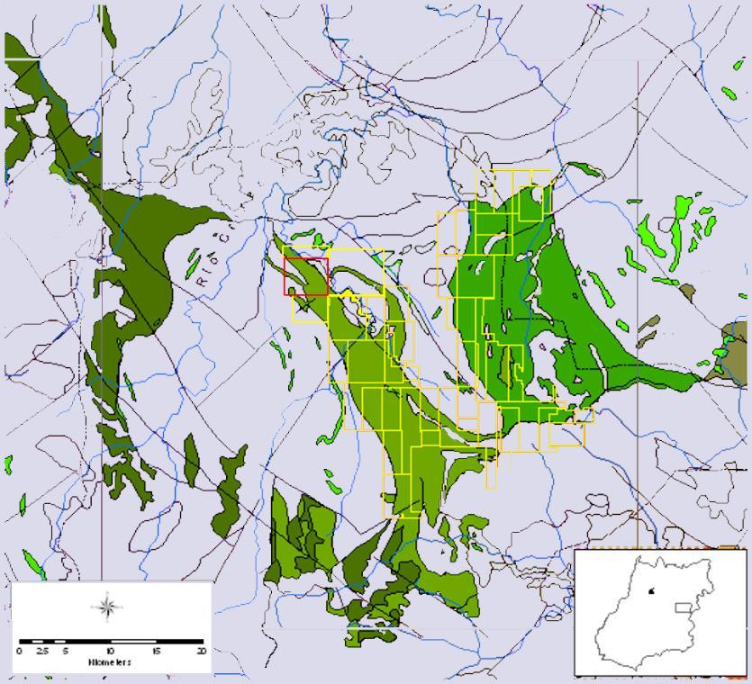 as a lower cost open pit resource located four km from the Pilar plant) and further upside with