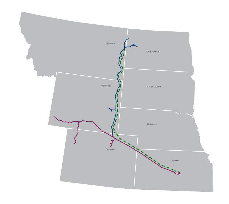 E L K C R E E K P I P E L I N E P R O J E C T COMPELLING STRATEGIC RATIONALE Existing Bakken NGL Pipeline and Overland Pass Pipeline operating at full capacity Growing production in the region drives
