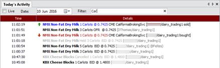 Exporting Trade and Auction Information You can export trade and auction audit log information in CSV format.