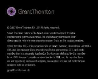 2017 Grant Thornton UK LLP Audit Findings