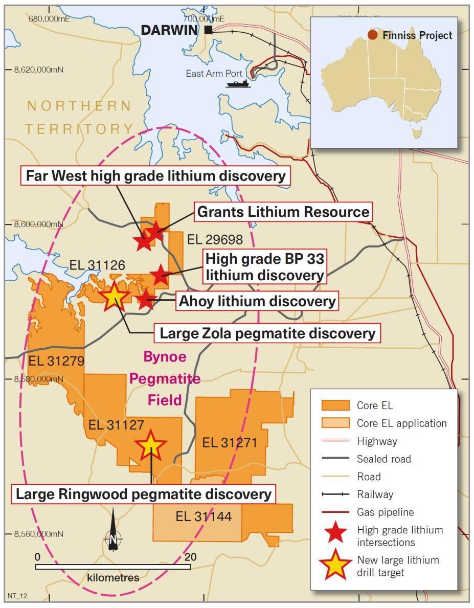 2017 LITHIUM EXPLORATION : FINNISS Drilling underway Exploration and aggressive drill programs in 2017 to target building a resource base to support a long-life lithium production operation The 2016