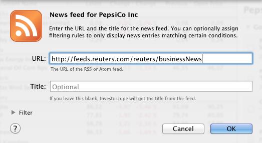 3.6. News Feeds 11 Now, since we are only interested in news regarding Apple inc.
