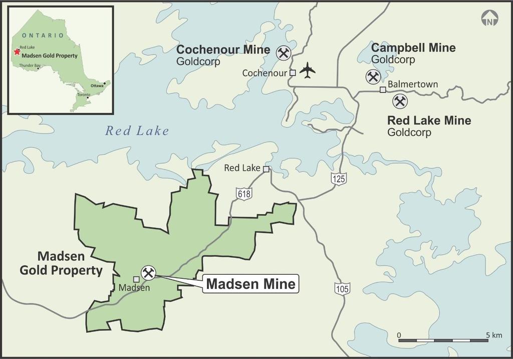 Red Lake Mining District HIGHEST GRADE GOLD BELT IN CANADA +28 million oz high-grade gold mined in Red Lake to date (1) Established, mining-friendly jurisdiction with +85 year history 1.