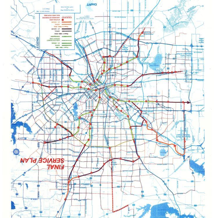 What is the Transit System Plan?