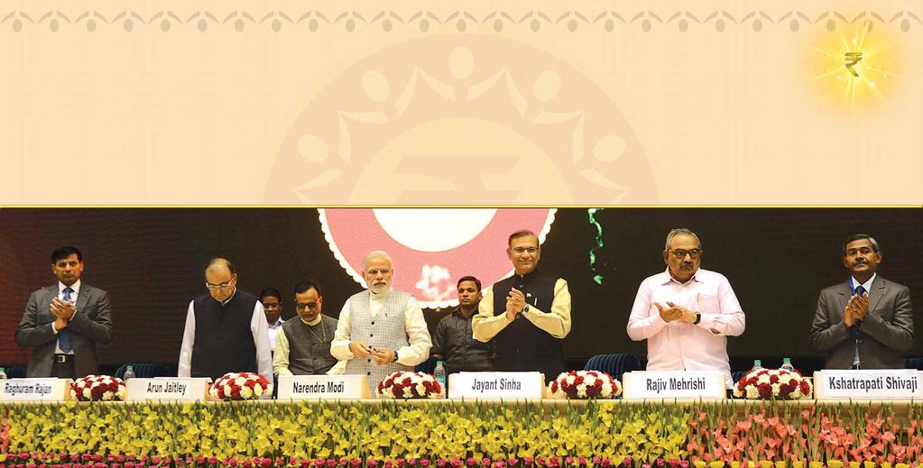 14 15 The Launch of PMMY The Hon ble Prime Minister of India launched the Pradhan Mantri Mudra Yojana (PMMY) in New Delhi on April 08, 2015, along with launch of MUDRA.