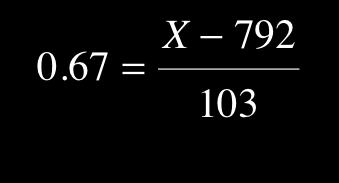 15. (c) If the probability is 0.1977 that more than X amount of jobs are available, find the value of X. A 0.1977 8,040 µ 103,900 or statistics calculator to find the z A -value:.5.1977.3023.05 0.8 0.