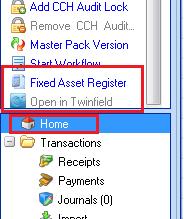 Getting Started Prerequisites The Fixed Asset Register is a licensed product. You can see whether you are licensed in File > Help > About > Licensing.