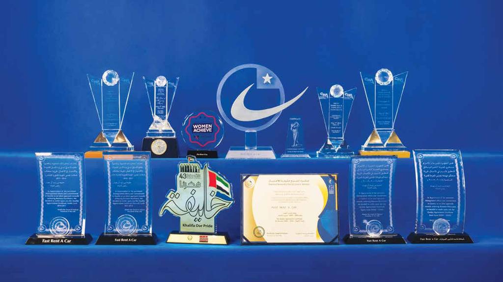 2013 Middle East & North Africa Travel Awards (MENA) Platinum Best Car Rental - Local Brand 2012 Middle East & North Africa Travel Awards (MENA) Platinum Best Car Rental - Local Brand 2010 2011