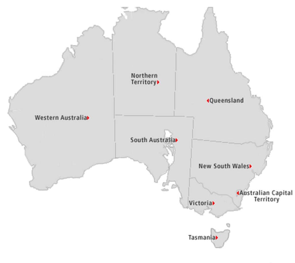 Snapshot of combined business Northern Territory 120 ATMs Queensland 450 ATMs New South Wales 599