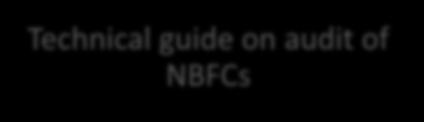 Technical guide on audit of NBFCs Standards on