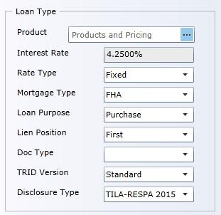 4 Following the import, the Loan Summary Information C screen appears.