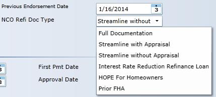 12 For FHA Loans only (If the product is not an FHA or an FHA Plus loan, skip this step): Add the FHA Case Number Assignment information.