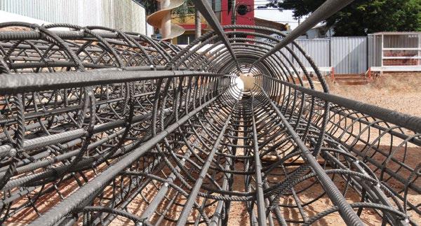 35 and infrastructure projects. With this, the Company adds more value to its processes, offering not only fabricated rebar, but also assembled steel for its customers.