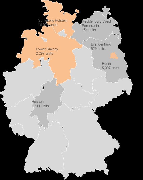 MAJOR ACHIEVEMENTS FY 2013/14 ACQUISITIONS IN GERMANY In order to transform BUWOG into a German-Austrian residential property