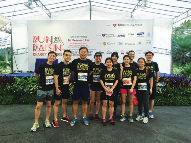 DYNA-MAC HOLDINGS LTD. 51 COMMUNITY OUTREACH Run & Raisin Charity Run HELPING THE NEEDY Dyna-Mac Group supports fundraising activities to benefit the less privilege.
