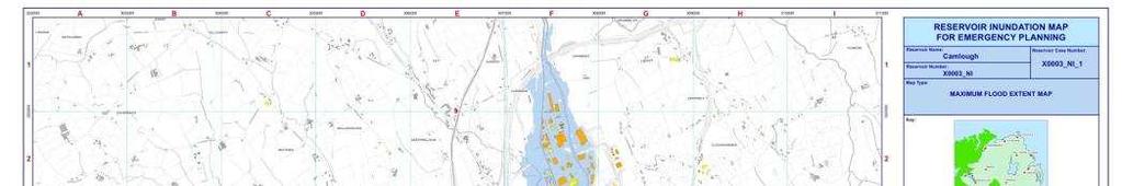 Reservoir Flood Mapping Detailed Reservoir Flood Maps are