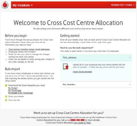 Set up options 2.1 Getting started Setting up CCCA is straightforward whatever the size of your organisation.