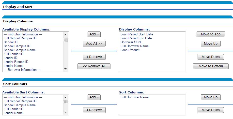 4. Use the fields in the Filter Criteria section to define your report and choose a date range(s) upon which to query.