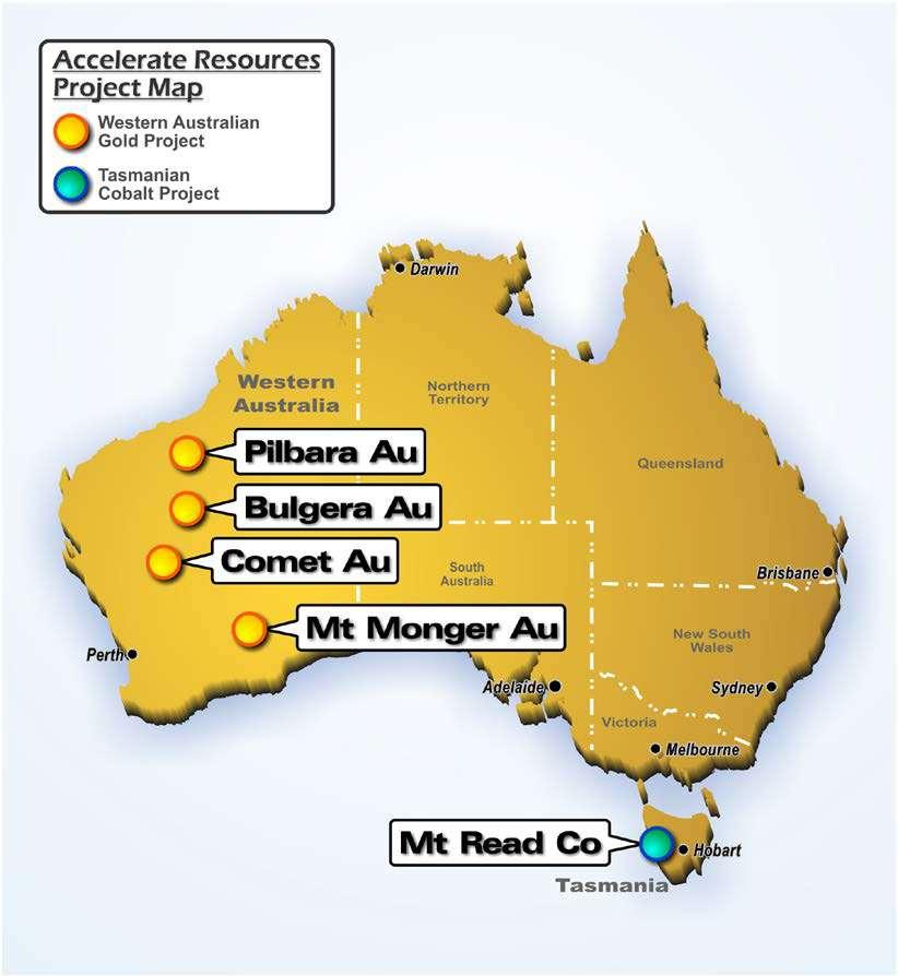 ACCELERATE RESOURCES LIMITED Independent Technical Assessment Report Tasmanian And West Australian Mineral Assets Executive Summary CSA Global has reviewed the mineral projects that will form the