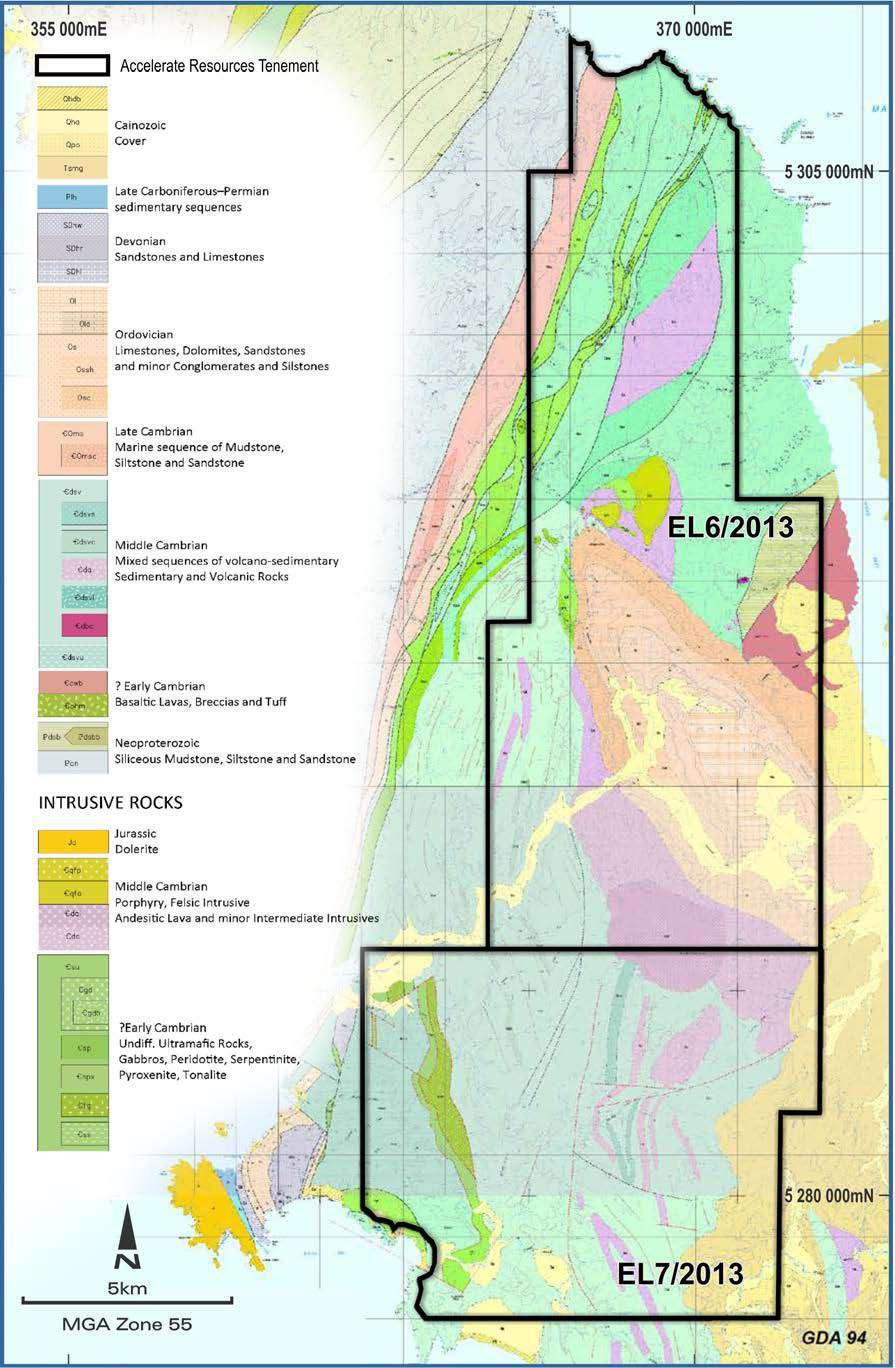 ACCELERATE RESOURCES LIMITED Independent Technical Assessment Report Tasmanian And West Australian Mineral Assets