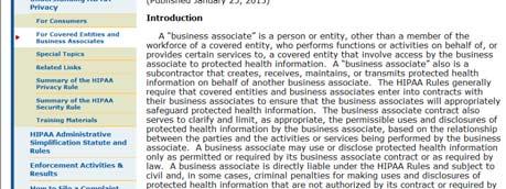 Must comply with HIPAA even if no BAA. (45 CFR 164.314 and.