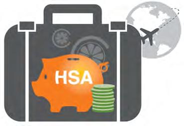 At the end of the year, any unused HSA funds
