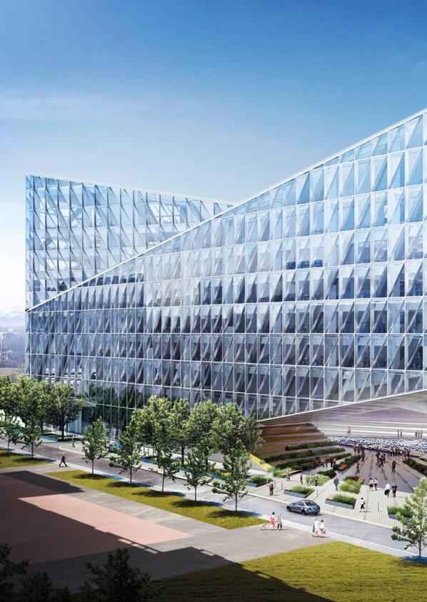 JTI new head office in Geneva: Currently under construction, the new JTI headquarters in Geneva