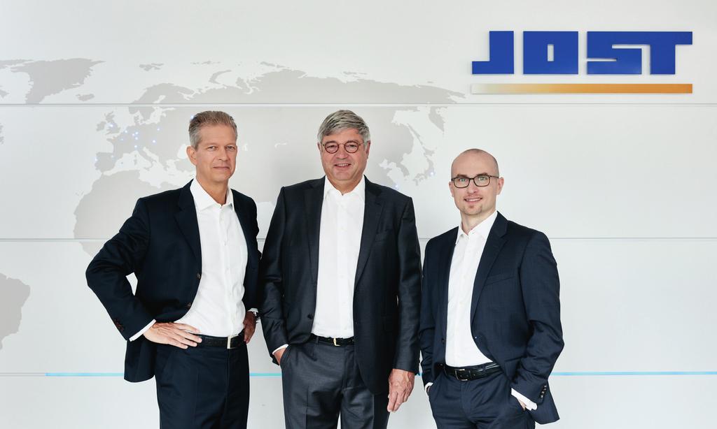 Letter from the CEO Dr Ralf Eichler Chief Operating Officer (COO) 2 JOST Werke AG Lars Brorsen Chief Executive