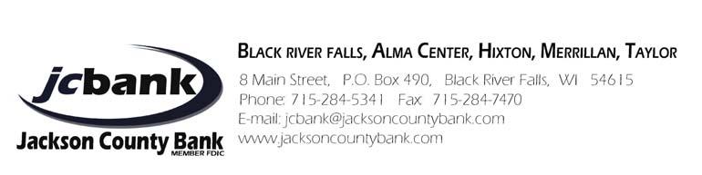 Rev. 5/2016 FACTS Why? What? How? WHAT DOES JACKSON COUNTY BANK DO WITH YOUR PERSONAL INFORMATION? Financial companies choose how they share your personal information.