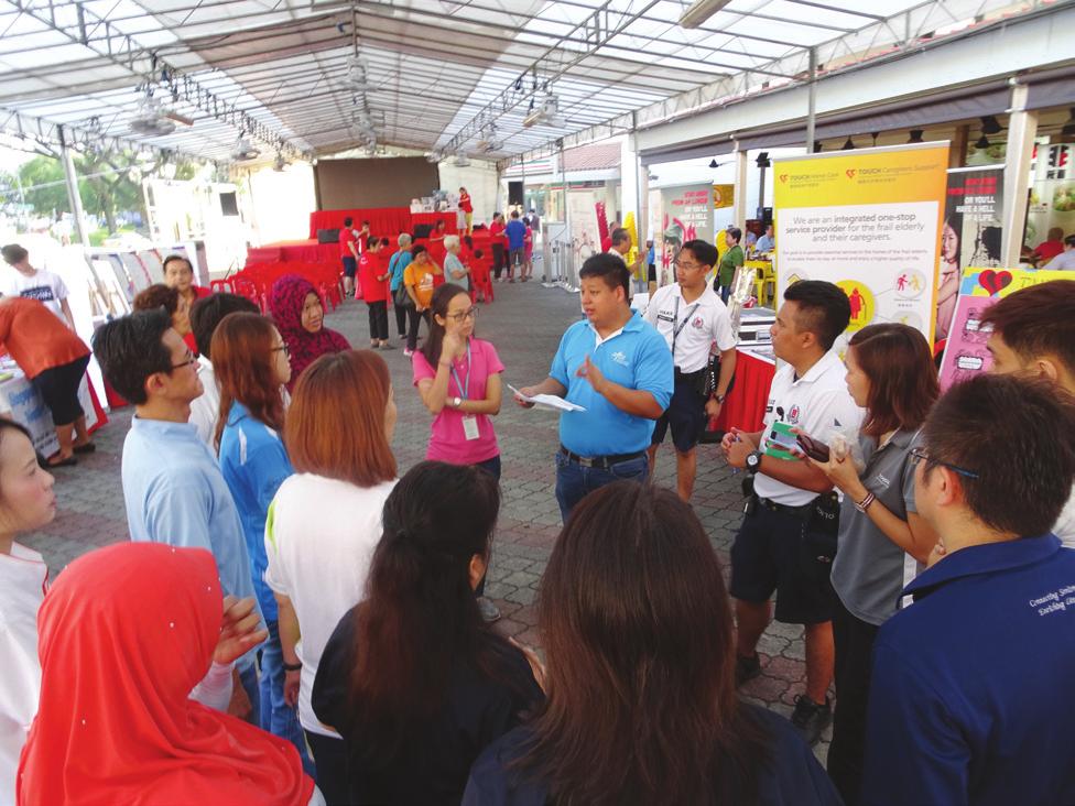 CRSS worked with Community Partners in reaching out to the residents of Jurong Spring through the annual Healthy Minds, Happy Lives Carnival event.