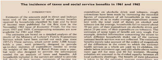 The Effects of Taxes and Benefits on Household Income.