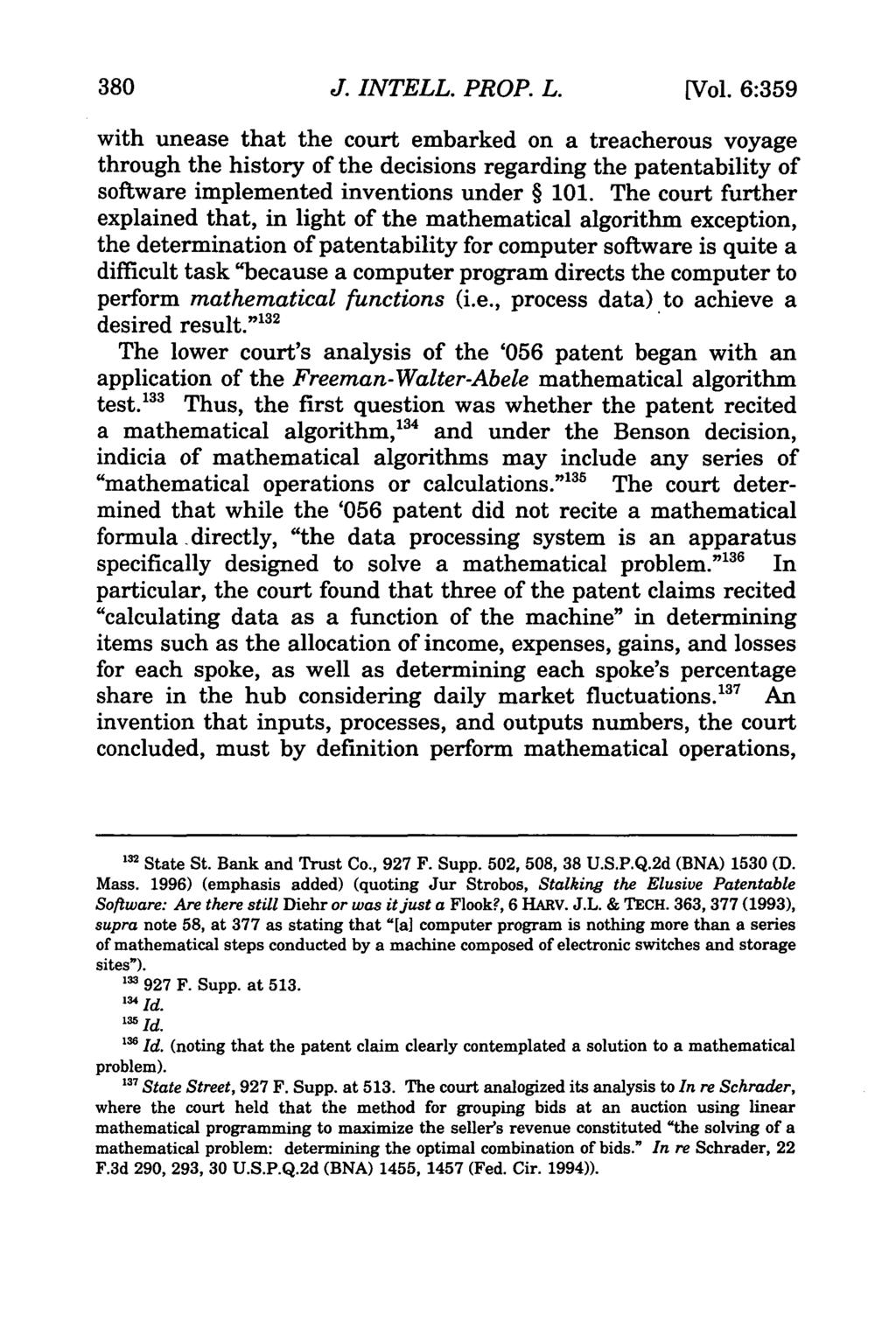 380 Journal of Intellectual Property Law, Vol. 6, Iss. 2 [1999], Art. 6 J. INTELL. PROP. L. [Vol.
