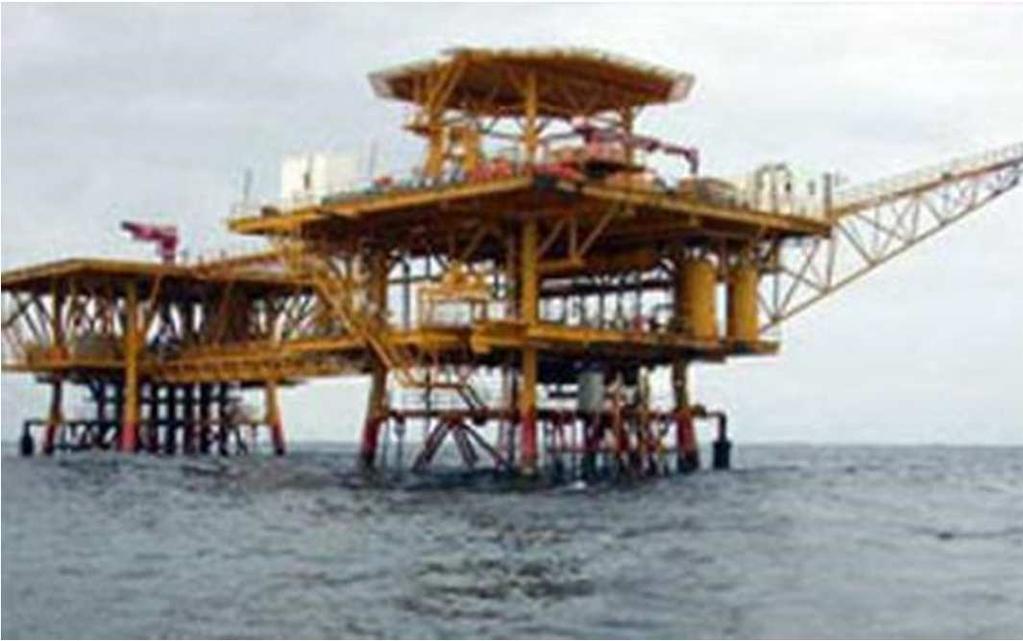 offshore oil production facilities.