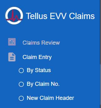 5.4 Claim Entry This section of the Claims Portal, allows the user to manually enter and or add new claims. Authorizations cannot be added and are not editable.