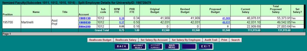 SET SALARY & POSITION BUDGET SET SALARY BY EMPLOYEE MULTIPLE FUNDING SOURCES SET WITH NON-BUDGETABLE ACCOUNTS DIRECT ADJUSTMENT OF