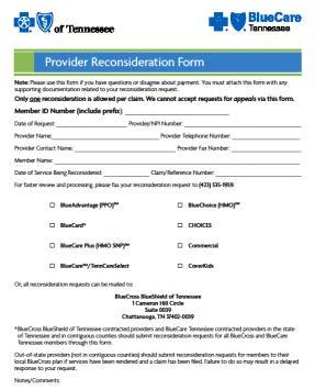 Submitting a Reconsideration Step 3: Submit the