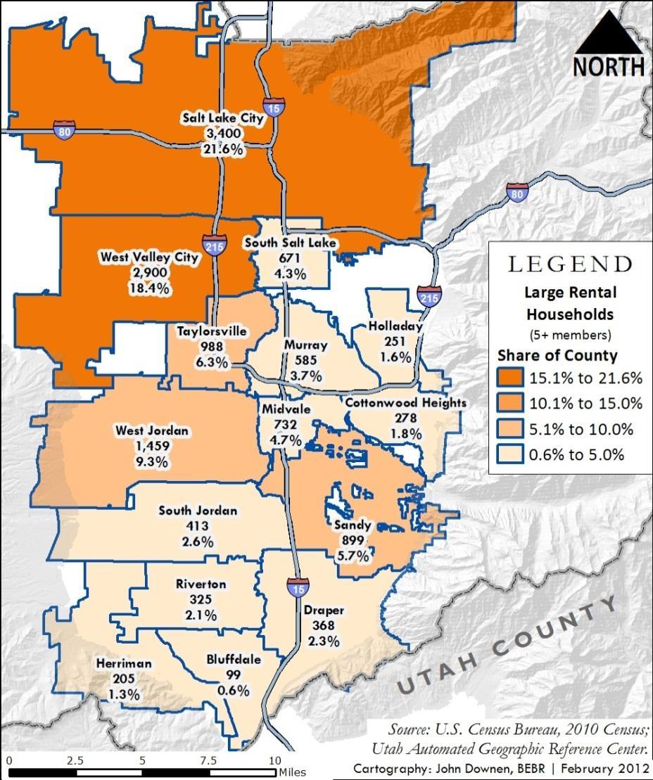 B AC K G RO U N D Located at the southern end of Salt Lake County, Riverton has experienced an emerging minority population, which now accounts for nearly a tenth of the city s total population.