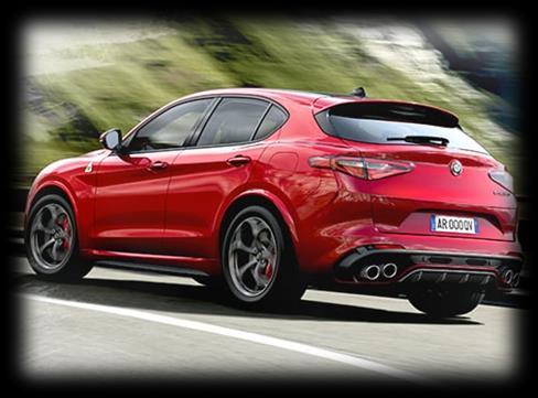 New products First ever Alfa Romeo SUV Most capable compact SUV Industry s first