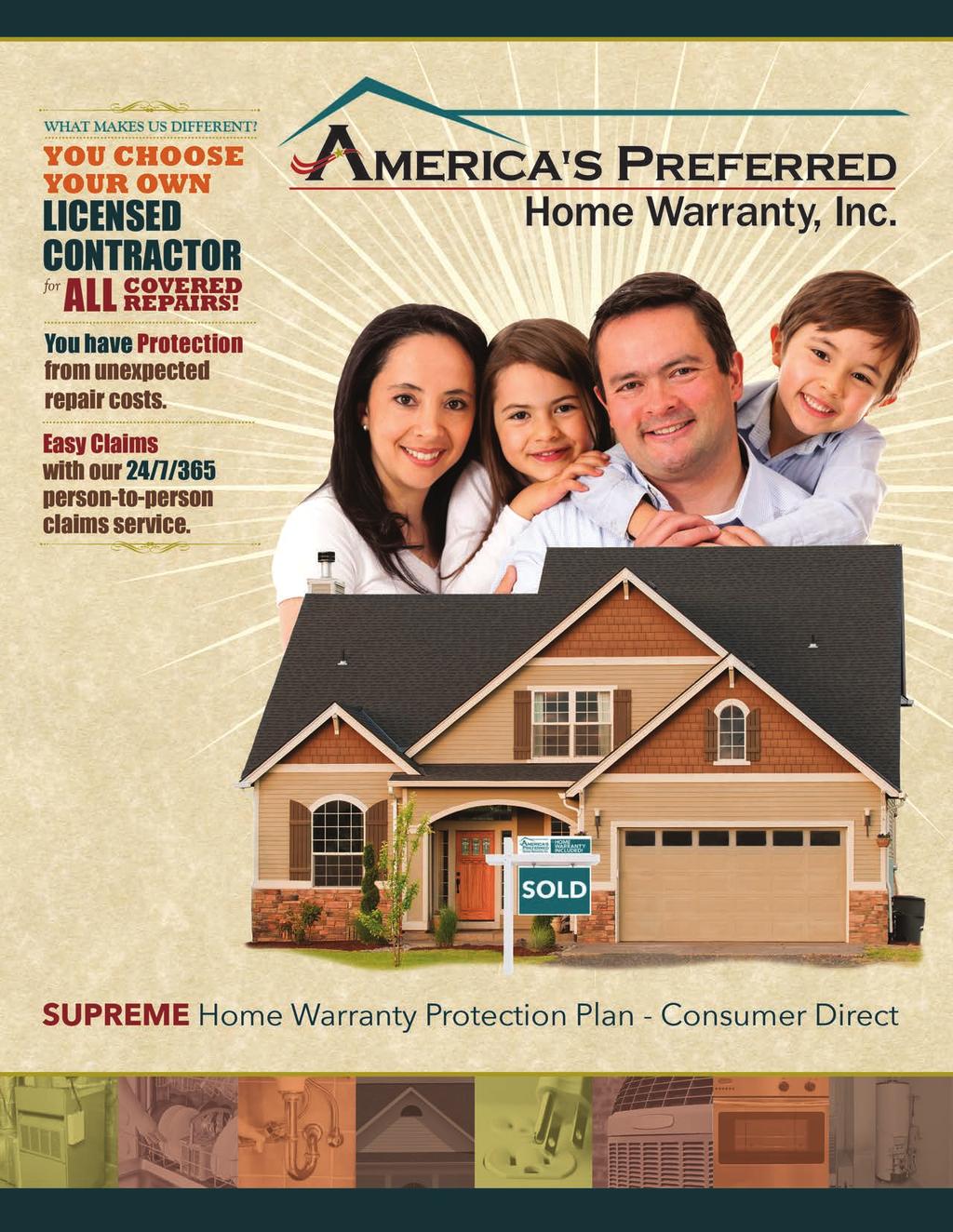 America s Preferred Home Warranty 5775 Ann Arbor Rd.