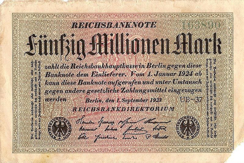 Hyperinflation Example: Inflation in the Weimar