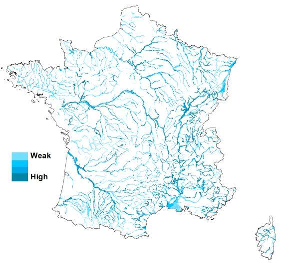 French exposure to natural hazards