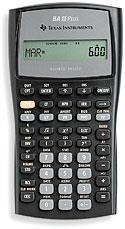Texas Instruments BA-II Plus To calculate FV: 10% 5 years PV=$100 Key