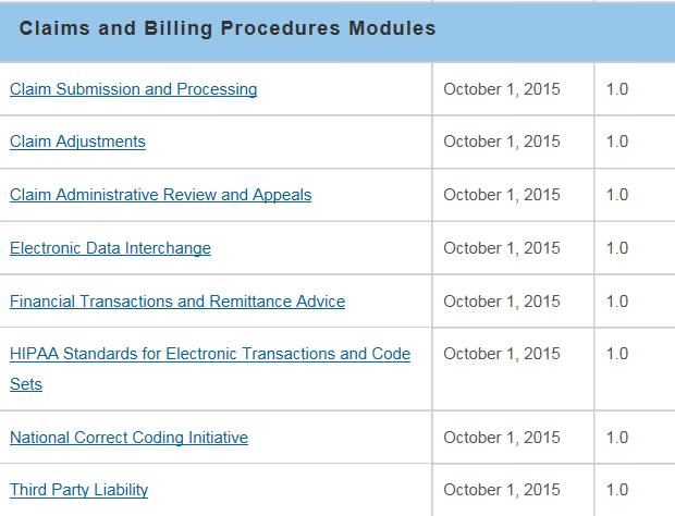 Claims and Billing