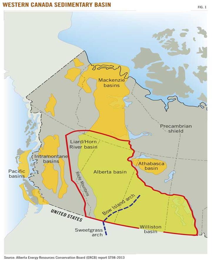 Shale Gas and Liquefied Natural Gas British Columbia, Alberta, Saskatchewan and Northwest Territories all have significant