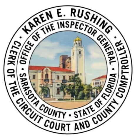 KAREN E. RUSHING Clerk of the Circuit Court and County Comptroller Audit of Self-Insurance Medical Claims Audit Services Karen E. Rushing Clerk of the Circuit Court and County Comptroller Jeanette L.