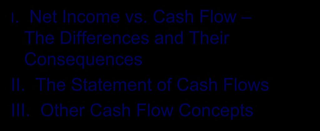 Cash Flow The